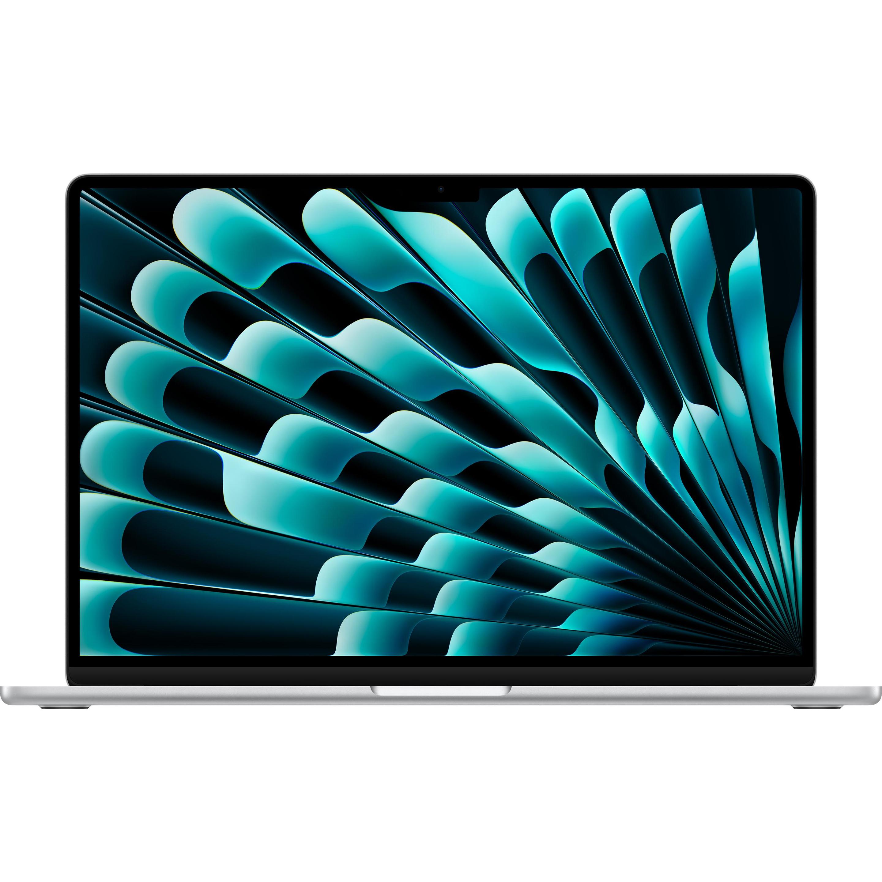 Apple MacBook Air – 2024 (15", M3, 24 GB, 512 GB, DE), Notebook, Silber