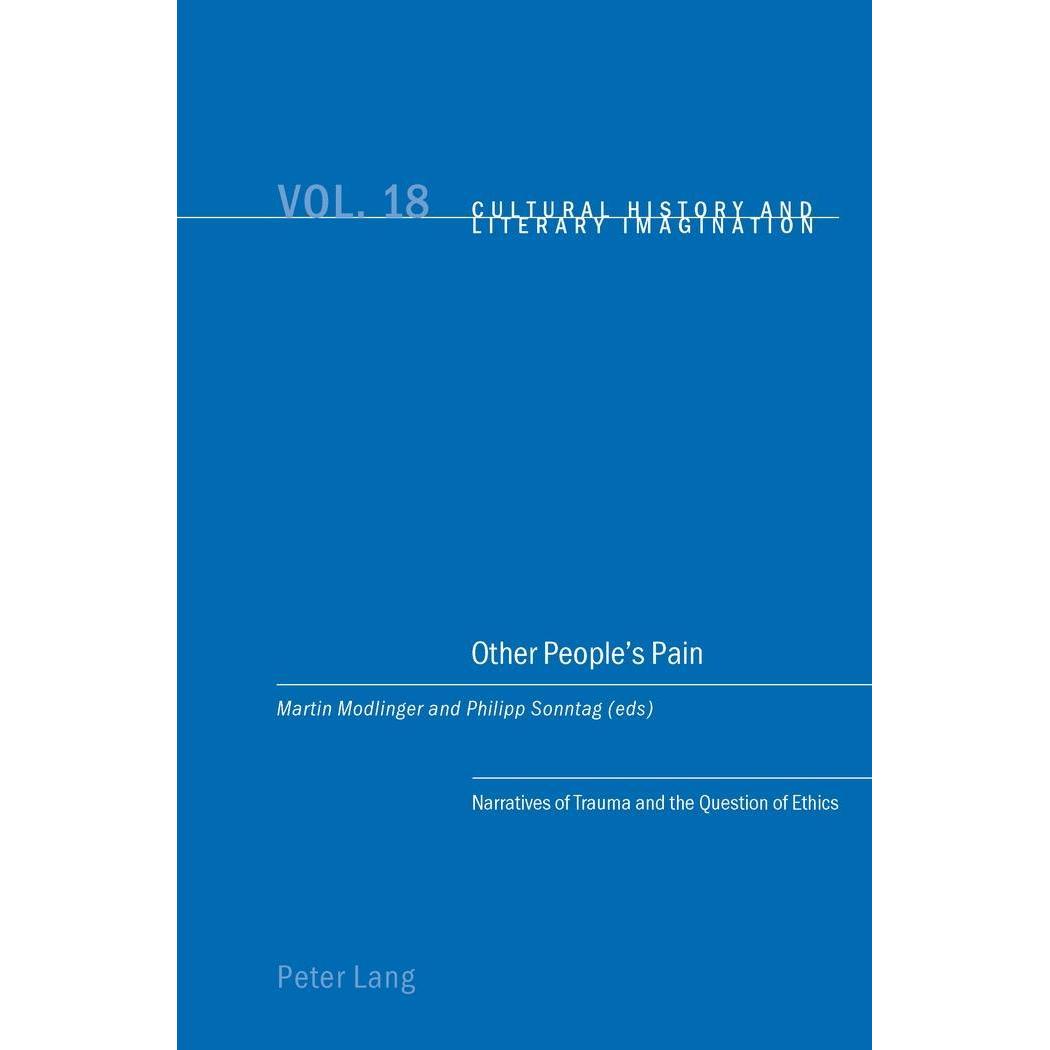 Other People's Pain, Fachbücher von Martin Sonntag Modlinger