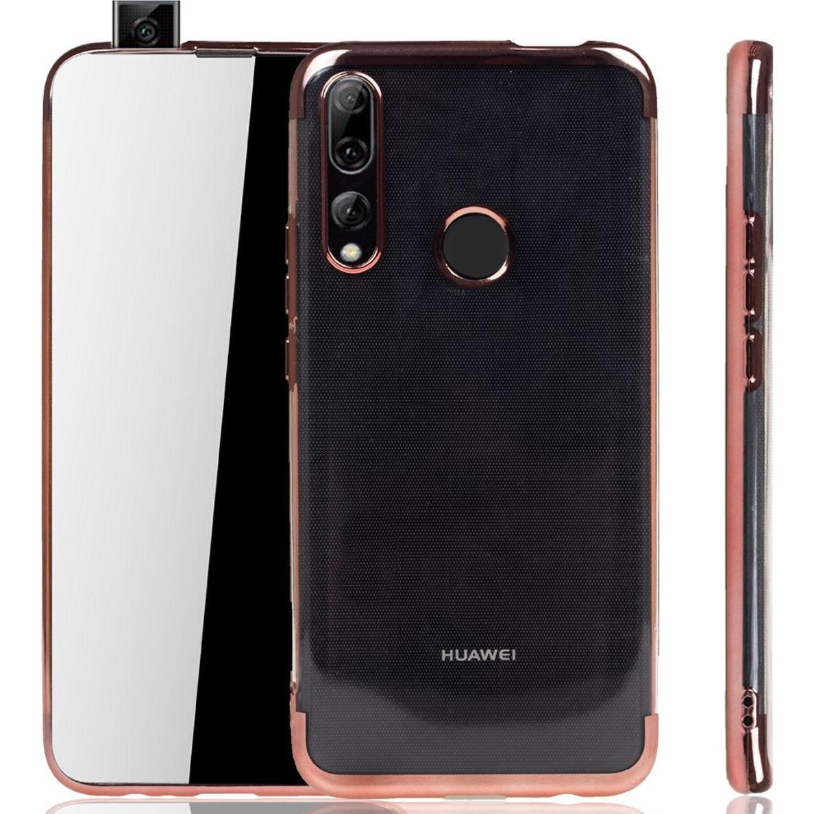 König Design Huawei P smart Z Hülle Case Handy Cover Schutz Tasche Schutzhülle Etuis Pink (Huawei P Smart Z), Smartphone...