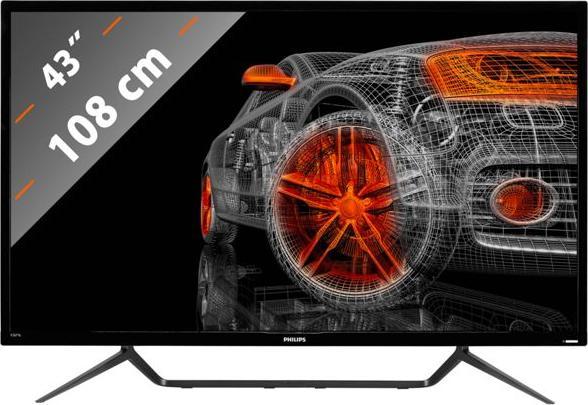 Actual product image Philips 436m6vbpab/00 (3840 x 2160 Pixels, 42.50")