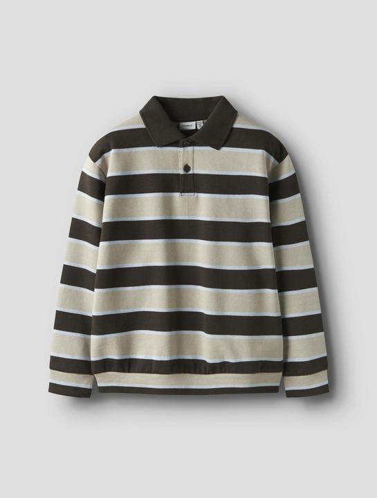Produktbild Name it Gestreifter Sweat- Poloshirt