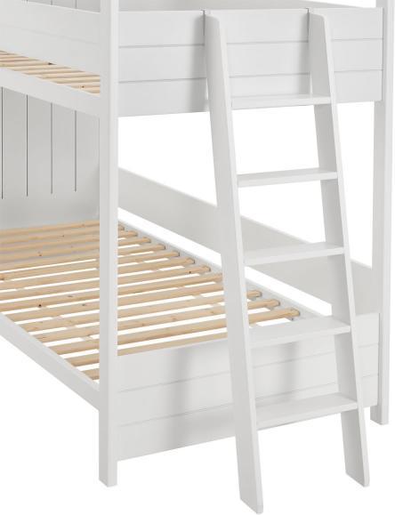 Immagine prodotto Juskys Casa dei sogni con letto a soppalco per bambini con tetto e scala (90 x 200 cm)