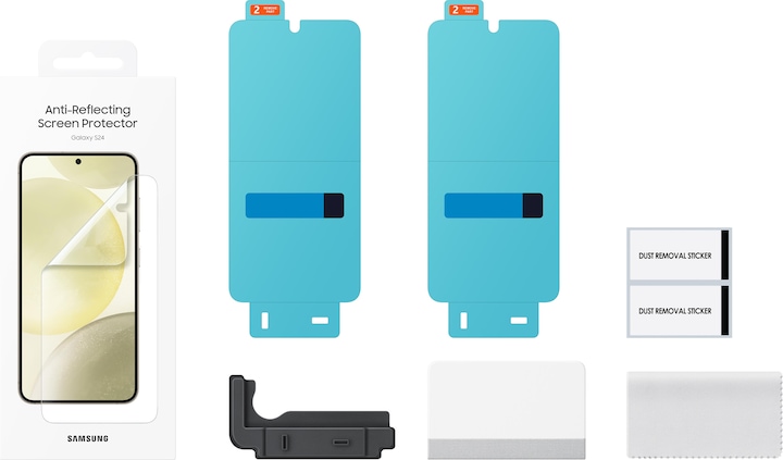 Actual product image Samsung Screen Protector (2 Piece, Samsung Galaxy S24)