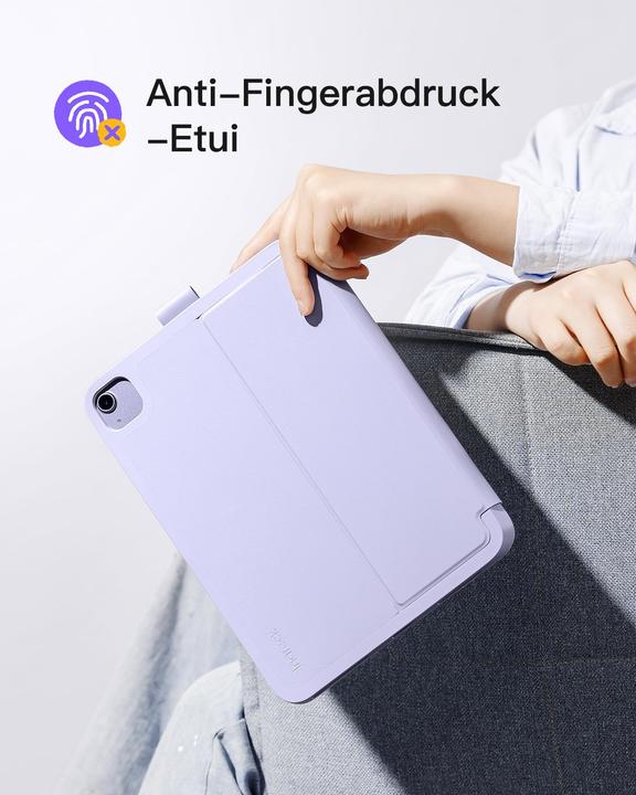 Actual product image Inateck Keyboard iPad 2007 purple (BK2007 purple) (DE, 3)