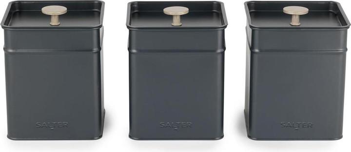 Salter BW124591EU7 Marino 3-Piece Canister Set (1.60 l)