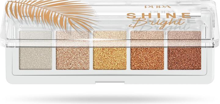 Pupa Milano Pupa Shine Bright Eye Palette 01 (001 Sunny Gold)