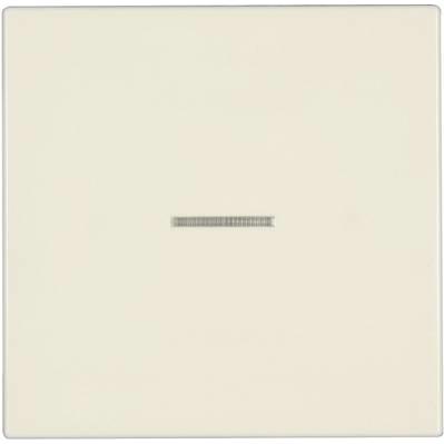 JUNG Abdeckung Kontrollschalter LS 990, LS design, LS plus Creme-Weiss LS 990 KO 5, Taster + Schalter, Weiss