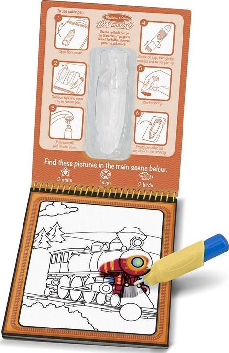 Image du produit Melissa & Doug Livre de coloriage - Voitures