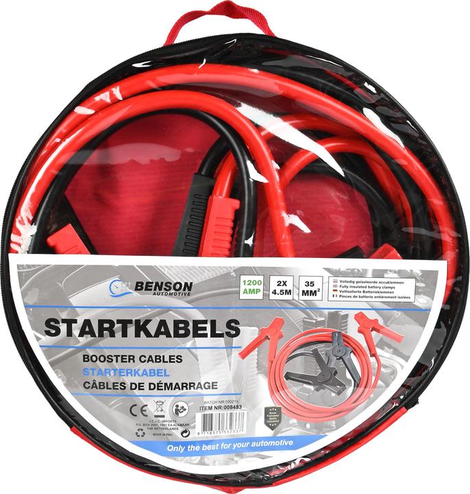 Image du produit Benson Câble de raccordement 1200A 35 qmm 4,5 m (1200 A)