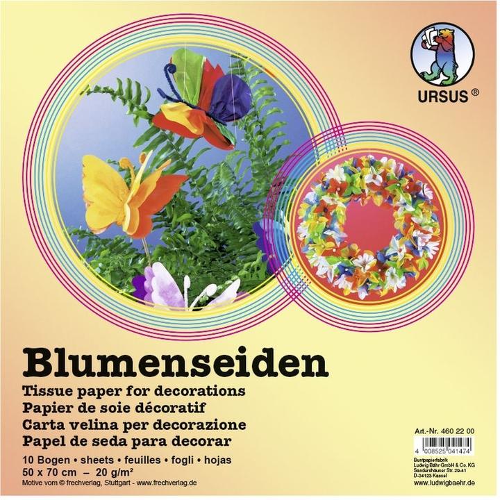 Produktbild Ursus Blumenseide (20 g/m², 10x)