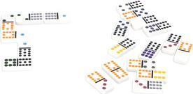 Actual product image Longfield Games domino color (2 - 5 Players)
