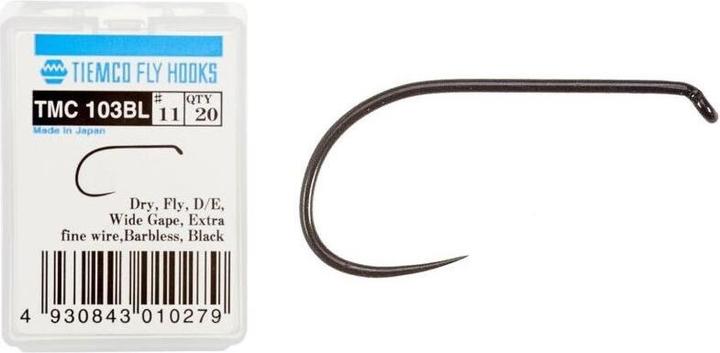 Actual product image Tiemco TMC103BL