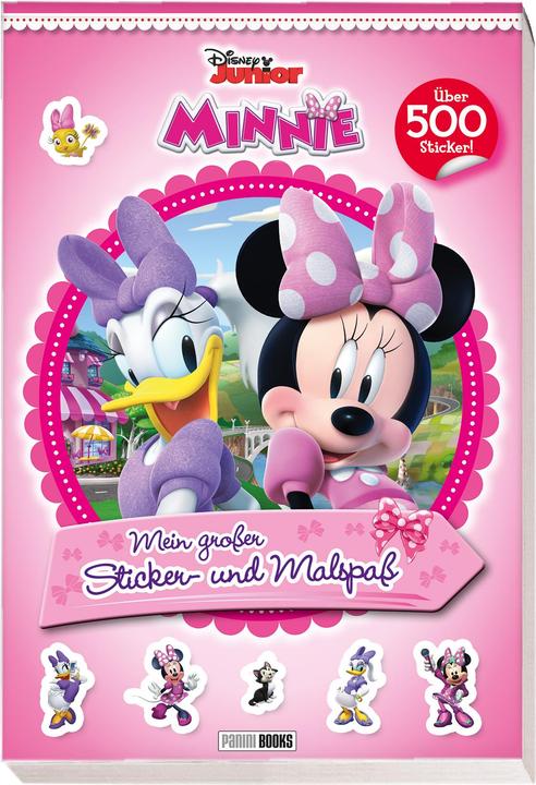 Panini Disney Minnie: My great sticker and painting fun