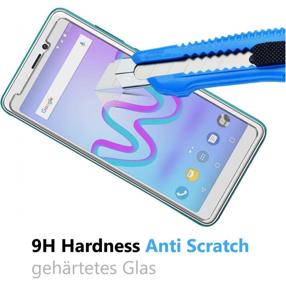 Thumbnail - Screenguard Wiko Jerry 3 Panzerglas Schutzfolie Case Friendly Design (Wiko Jerry 3), Smartphone Schutzfolie, Transparent