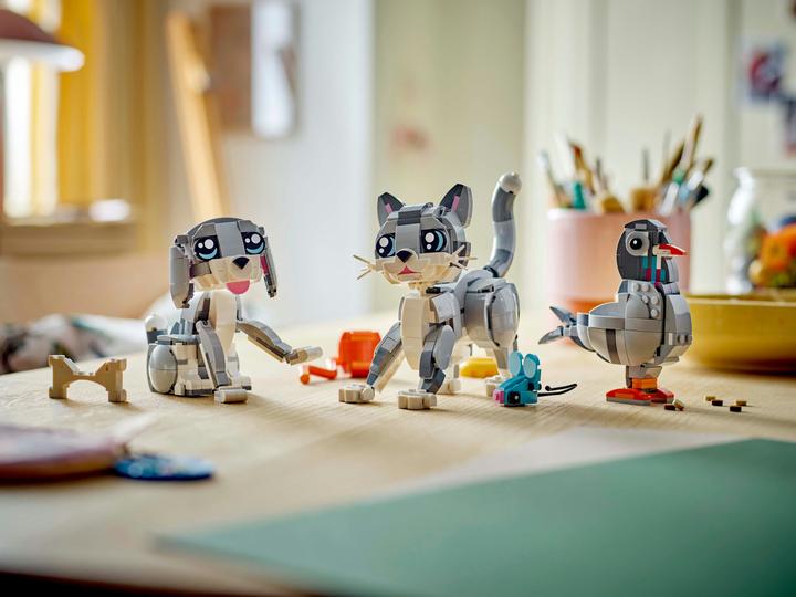 Produktbild LEGO Graue Katze (31163, LEGO Creator Expert)