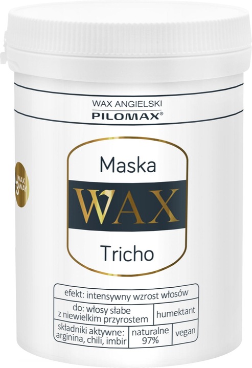 Immagine prodotto Pilomax Cera inglese, Tricho -Maschera accelera la crescita dei capelli, 240 ml (240 ml)
