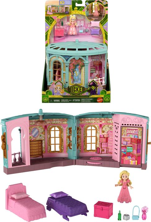 Produktbild Wicked Kleine Puppen Glindas Studentenzimmer Spielset