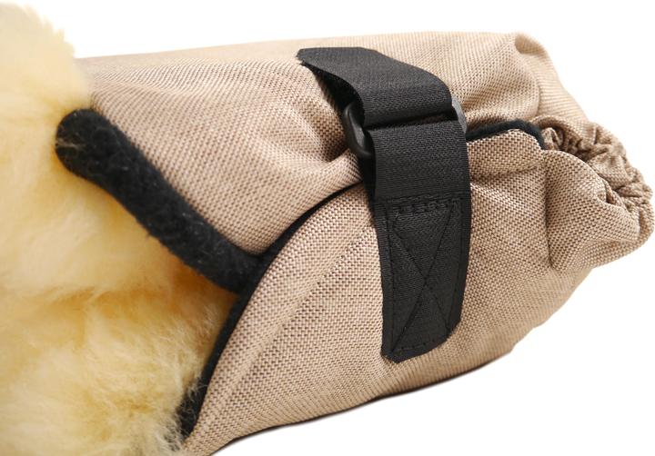 Produktbild Kaiser Baby Handwärmer Lammfell BIG DOUBLE Sand/Melange