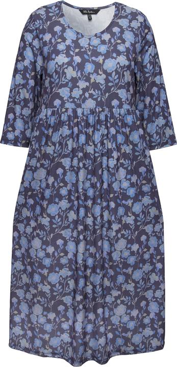 Produktbild Ulla Popken Jerseykleid, A-Linie, Blumenmuster (54)