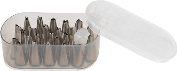 Immagine prodotto Patisse Set di beccucci per tubazioni in acciaio inox russo 3 pezzi (Effusore)