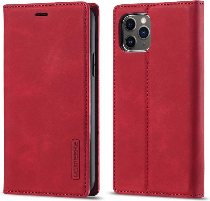 Image du produit Cover-Discount iPhone 11 Pro - Stand Flip Case Housse rouge (Apple iPhone 11 Pro)