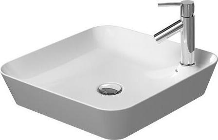 Image du produit Duravit Vasque à poser CAPE COD o ÜL m Arm-Ins 460x460mm 1 HL blanc WG (460 mm, 460 mm)