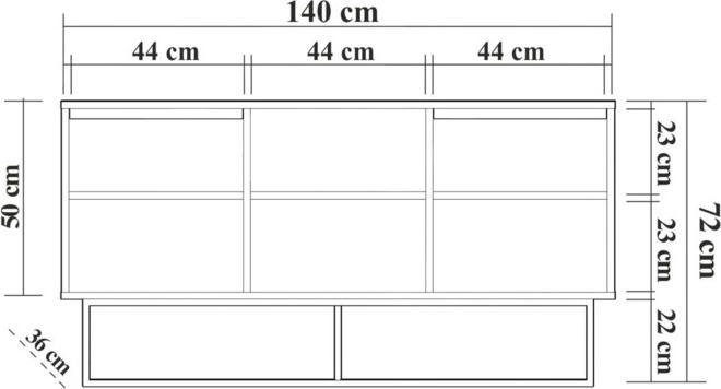 Image du produit Hanah Home Moses (140 x 36 x 72 cm)