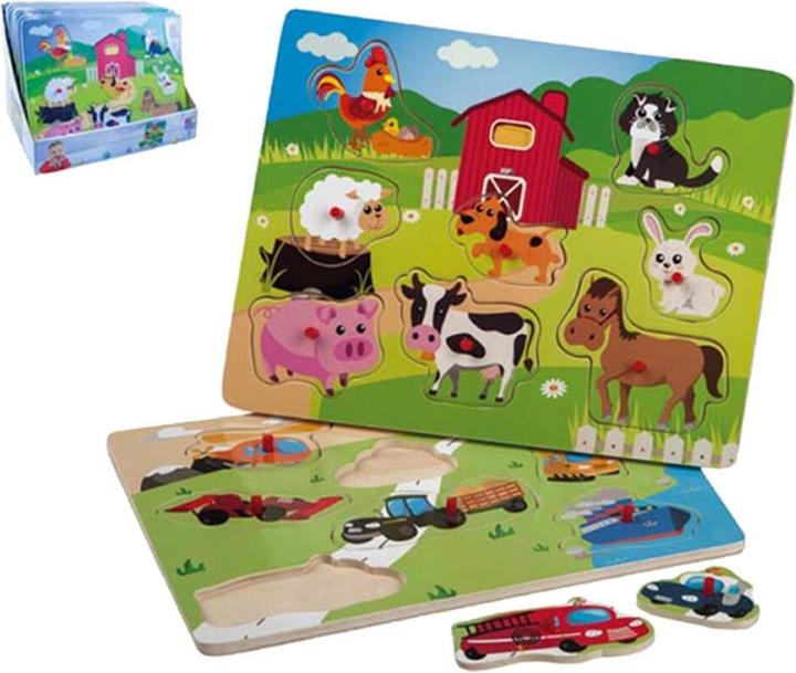 Actual product image Happy People Wooden puzzle