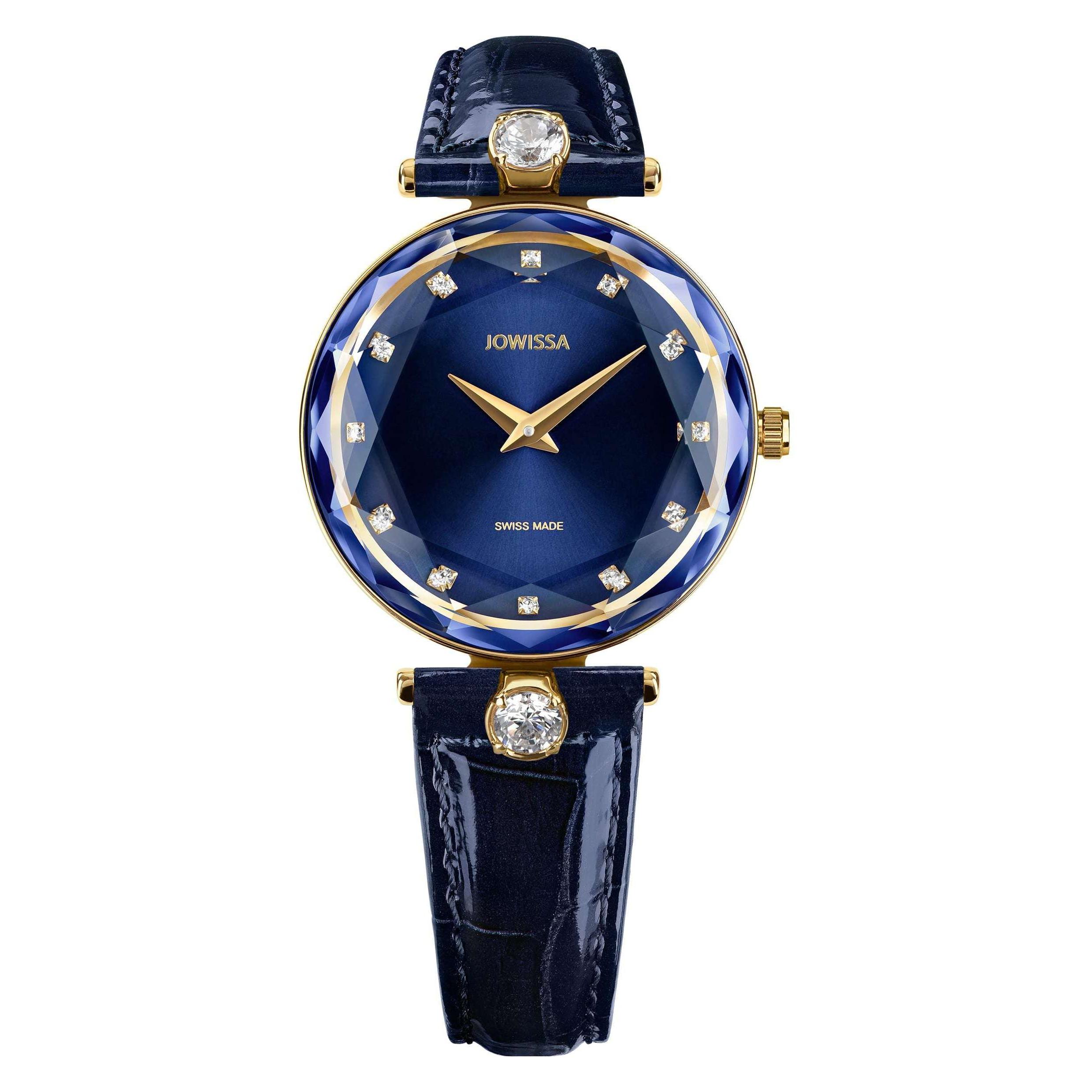 Jowissa, Armbanduhr, J5.830.M, Blau, (Analoguhr, 30 mm)