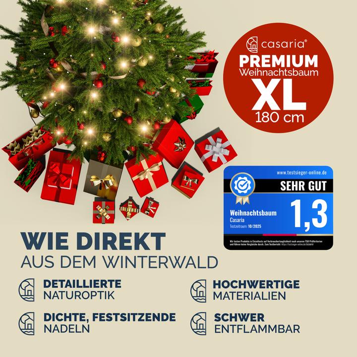 Produktbild Casaria Weihnachtsbaum Premium (180 cm)