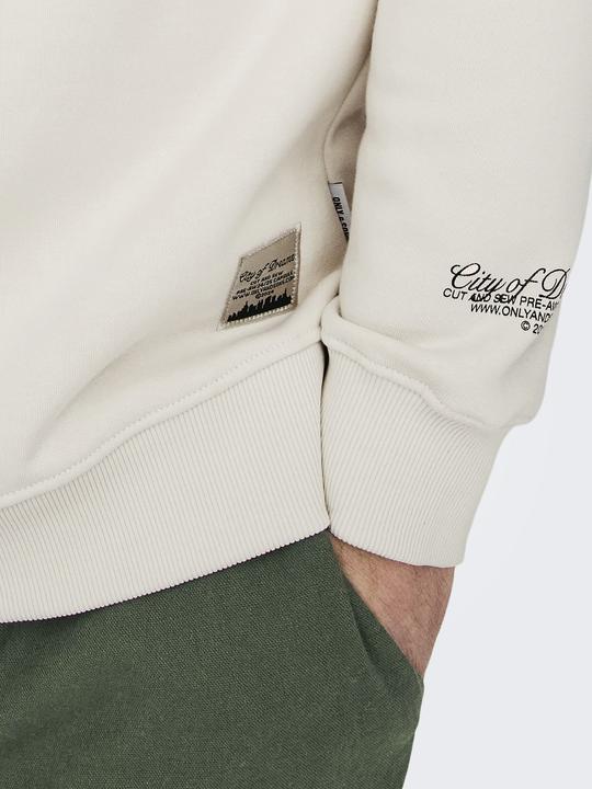 Actual product image Only & Sons Regular fit High neck sweatshirt Sweatshirt (XXL)