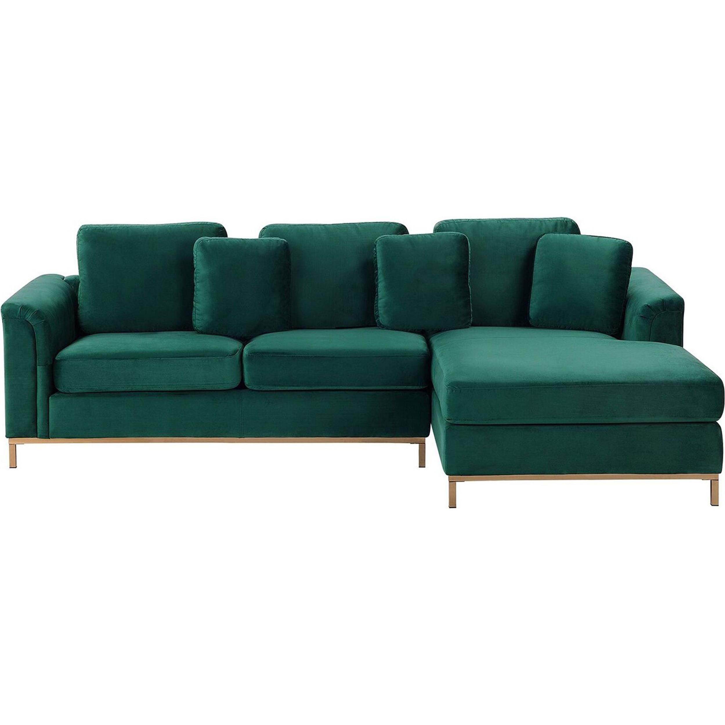 Beliani, Sofa, Oslo (Ecksofa)