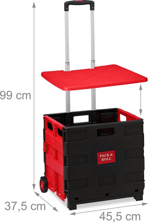 Produktbild Relaxdays Einkaufstrolley