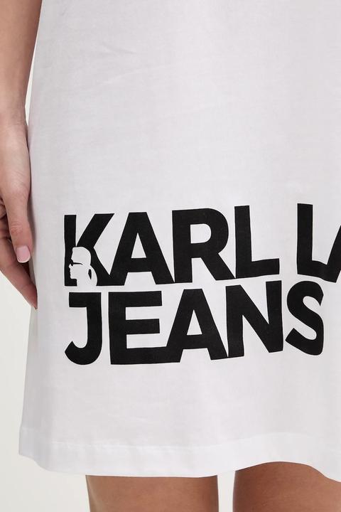 Produktbild Karl Lagerfeld Logo-Tee-Kleid (XS)