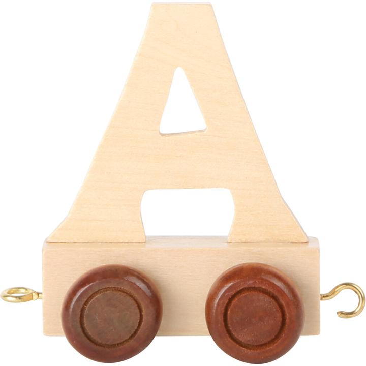 Actual product image small foot Letter A