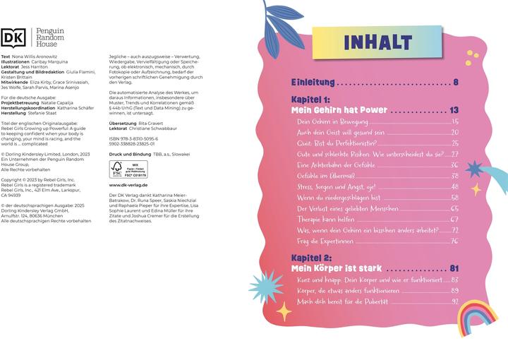 Energie-Label Rebel Girls - das Original. Growing up powerful (Deutsch, Nona Willis Aronowitz, 2025)