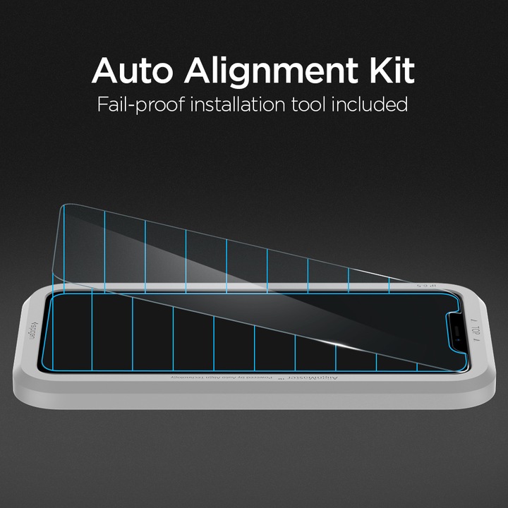 Actual product image Spigen Tempered Glass Alm Glas.Tr Slim 2-Pack Iphone 11 (2 Piece, Apple iPhone 11)