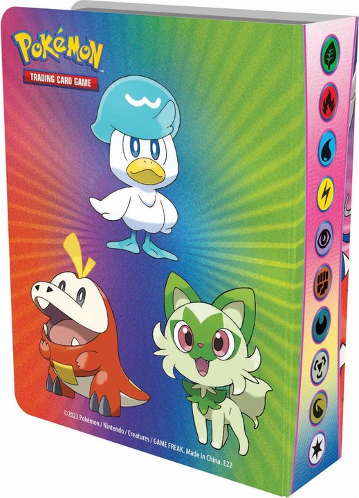 Actual product image Pokémon Scarlet & Violet Album and Booster