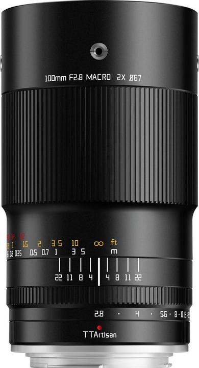 Actual product image TTArtisan 100mm F2.8 macro compatible with Nikon F (Nikon F, full size)