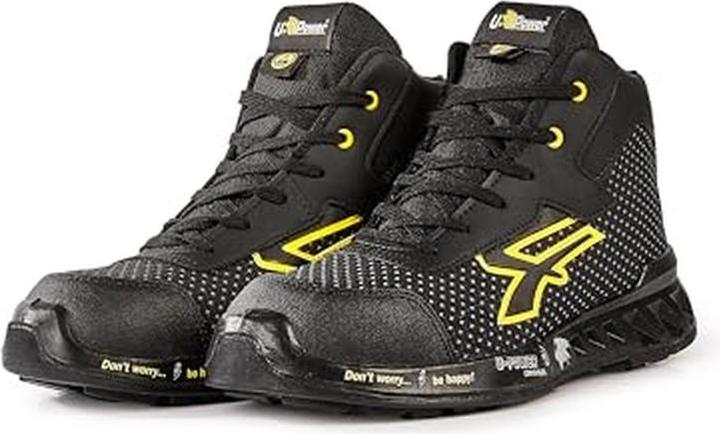 Image du produit Upower Joe Black Yellow High Shoes Number (S3, 42)