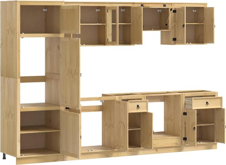 Produktbild vidaXL Moderner Buffetschrank (46 x 306 x 81.50 cm)