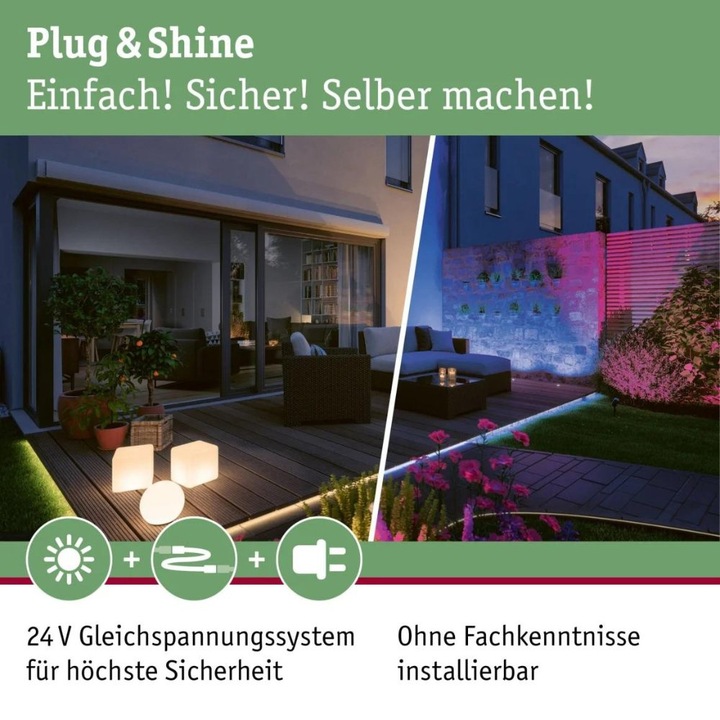 Produktbild Paulmann Outdoor Plug & Shine Floor (100 lm, IP67)
