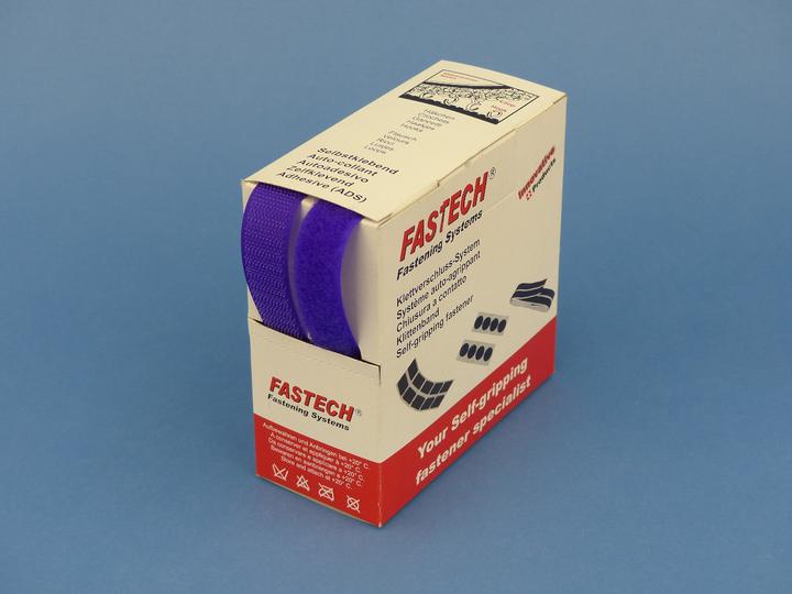 Produktbild Fastech Klettband-Box Violett (20 mm)