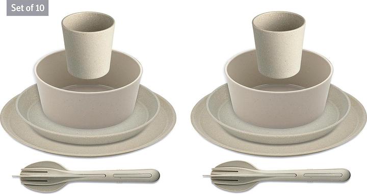 Immagine prodotto Koziol Set di stoviglie 10pz.sabbia (10 Pezzo/i)