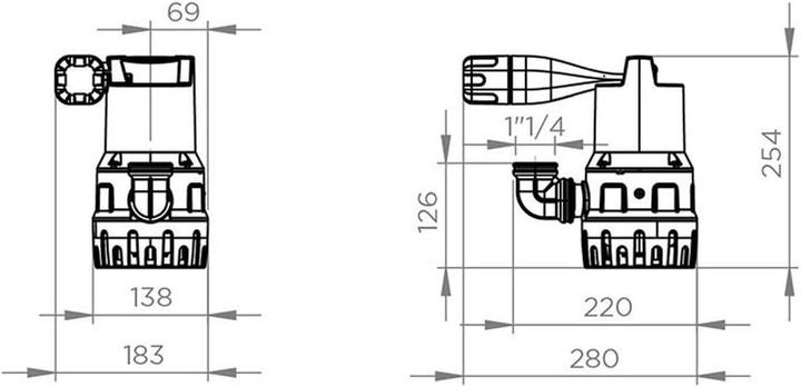 Actual product image SFA Submersible pump SANISUB-400