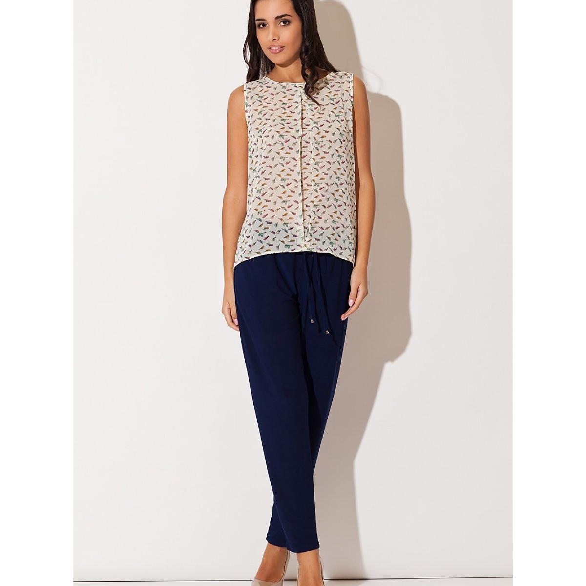 Katrus, Damen, Bluse, Bluse, Beige, (L)