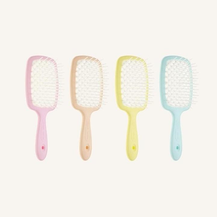 Immagine prodotto Konjac Sponge Janeke Superbrush Spazzola per parrucchieri per districare i capelli in polvere Rosa