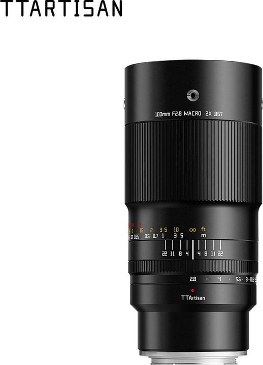TTArtisan 100mm F2.8 Makro kompatibel mit Leica/Panasonic/Sigma L (L-Mount, Vollformat)