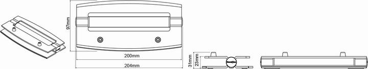 Immagine prodotto SoundXtra Supporto da scrivania SoundTouch 20 (1 pz., Cavalletto, Inclinabile)