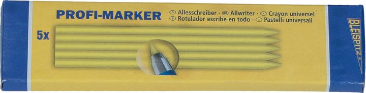 Actual product image Bleispitz Replacement refill for professional marker (5 Piece, Yellow)